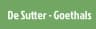 DE SUTTER - GOETHALS