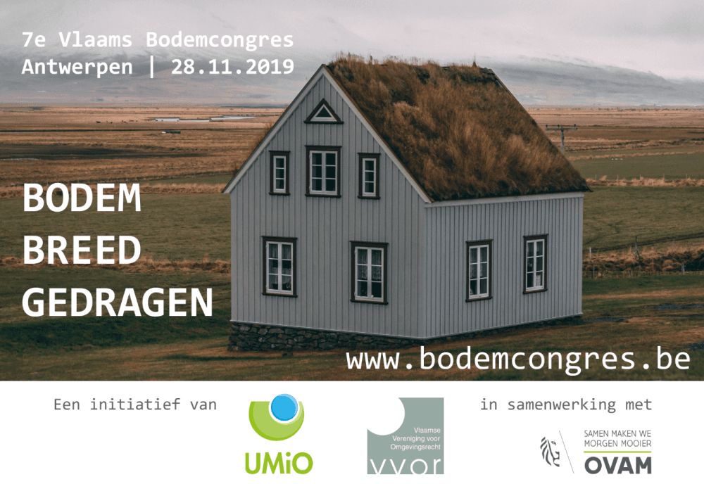 28 november 2019: Vlaams Bodemcongres 'Bodem breed gedragen'