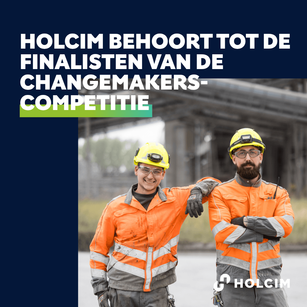 Stem op Holcim België voor de Changemaker Awards