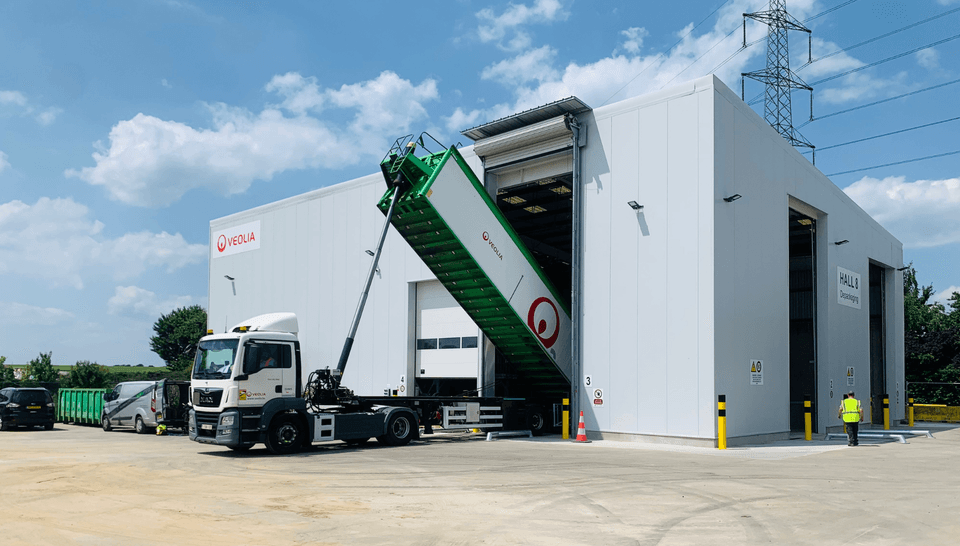 Veolia opent zijn eerste afvalontpakkingsinstallatie in België